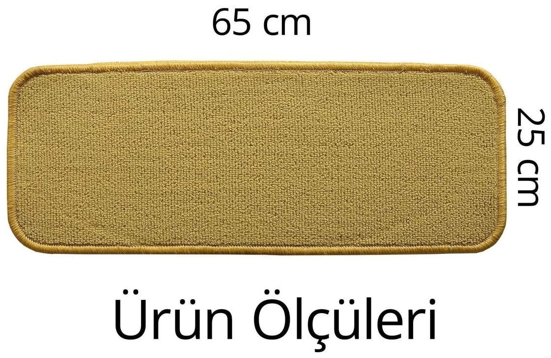 Bukle Halıdan Ekonomik Merdiven ve Basamak Paspası 16’lı