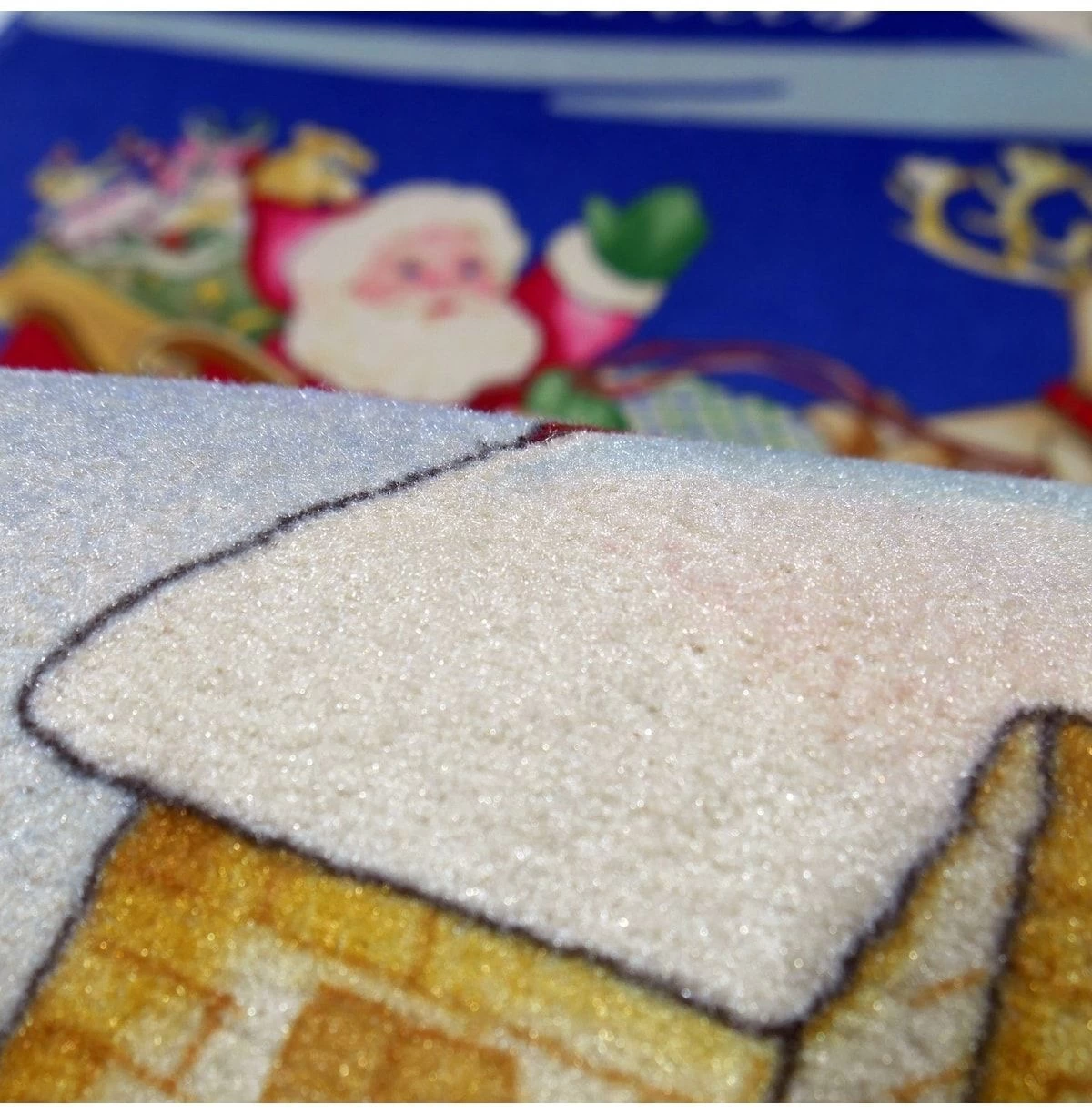 Merry Christmas Ve Santa Claus Temalı Halı