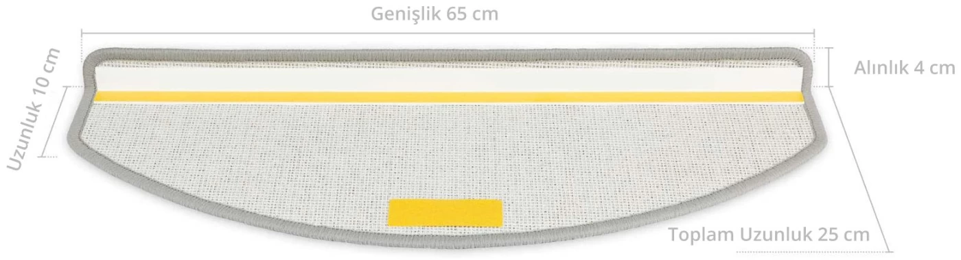 Stepmat Tufting Halıdan Basamak ve Merdiven Paspası