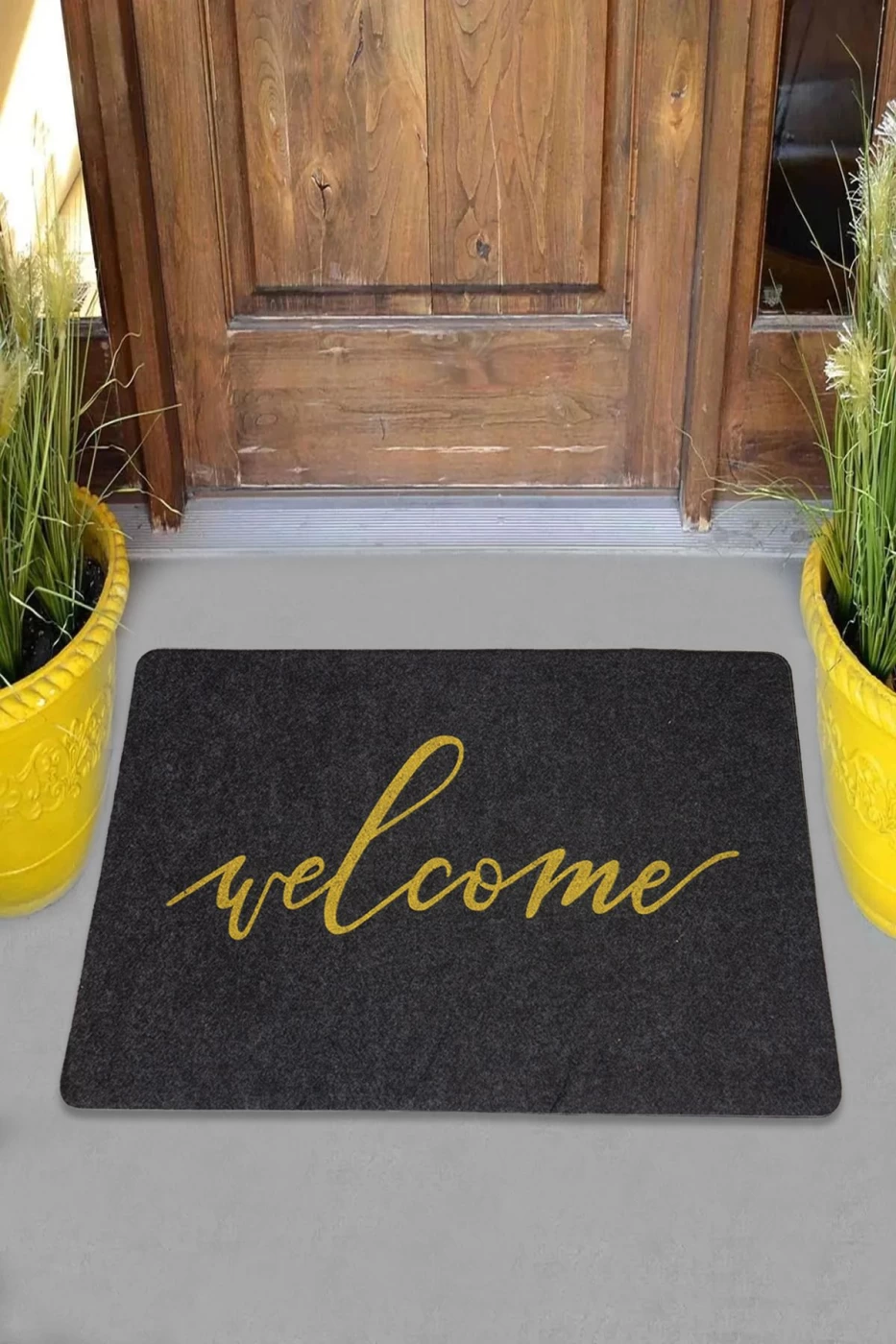 Welcome Kauçuk Tabanlı Kapı Önü Paspası